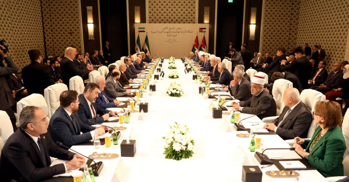 سوريا والاردن يعززان التعاون بتوقيع اتفاقيات في عمان