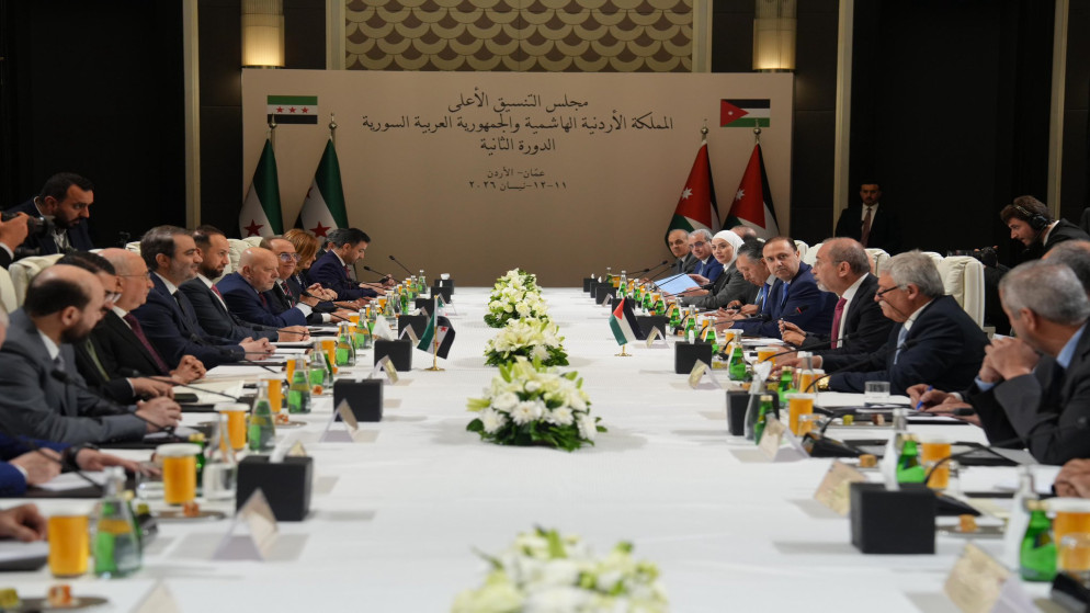 الاردن وسوريا يعقدان اجتماعات مجلس التنسيق الاعلى في عمان