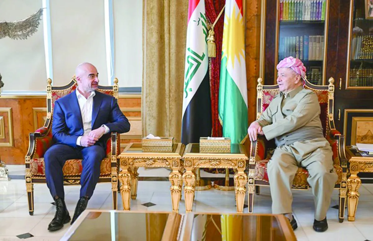 بارزاني يعلن مقاطعة الرئيس العراقي الجديد وتصعيد سياسي في كردستان