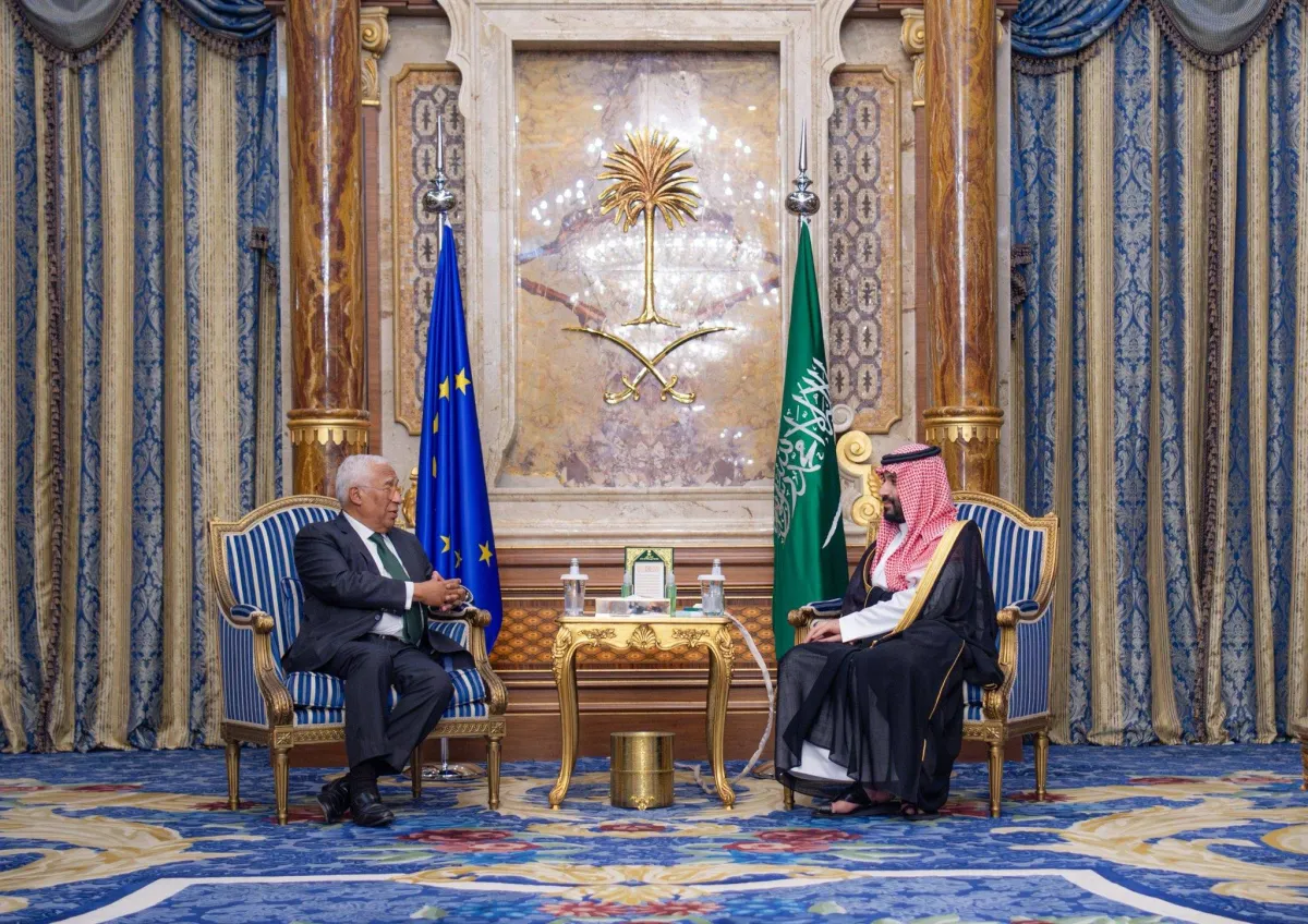 محمد بن سلمان يبحث التعاون مع رئيس المجلس الاوروبي في جدة