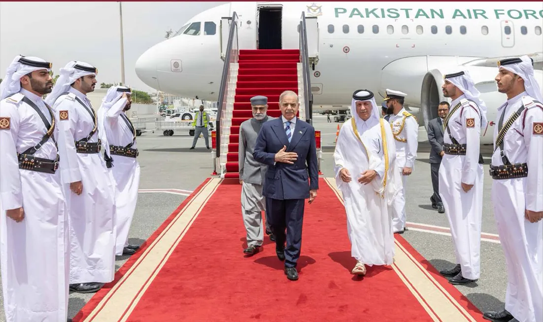امير قطر ورئيس وزراء باكستان يبحثان اخر التطورات الاقليمية والدولية