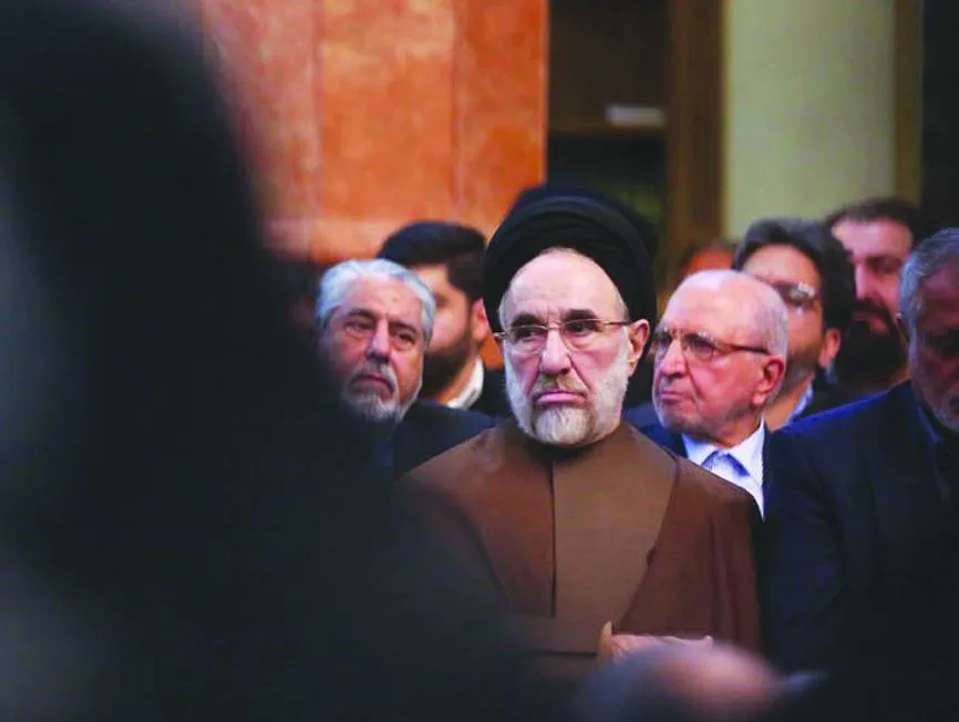 خاتمي يدعو لدعم المفاوضات لتثبيت مكاسب ايران رغم التباين الداخلي