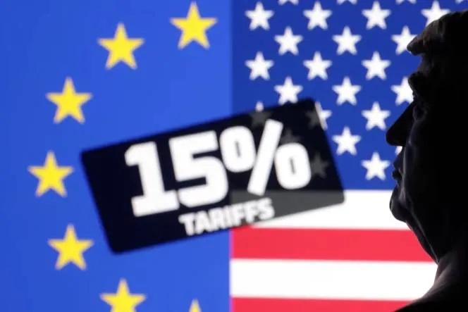 تراجع الصادرات الأوروبية بسبب الرسوم الامريكية