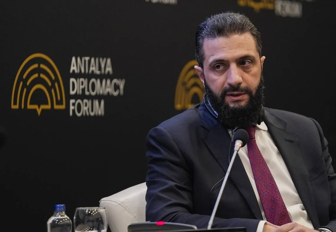 الشرع يكشف عن مساعي اتفاق امني جديد مع اسرائيل