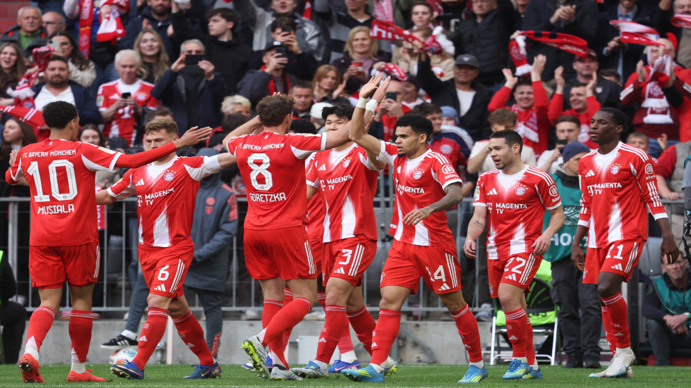 بايرن ميونيخ يحرز لقب الدوري الالماني للمرة الـ 35