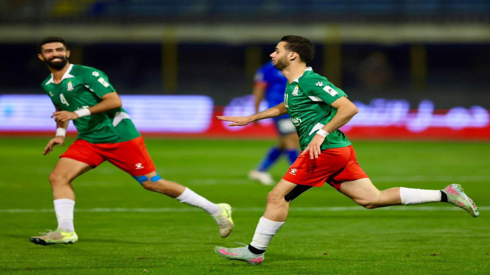 الوحدات يكتسح السلط بثلاثية ويتأهل لنصف نهائي كاس الاردن
