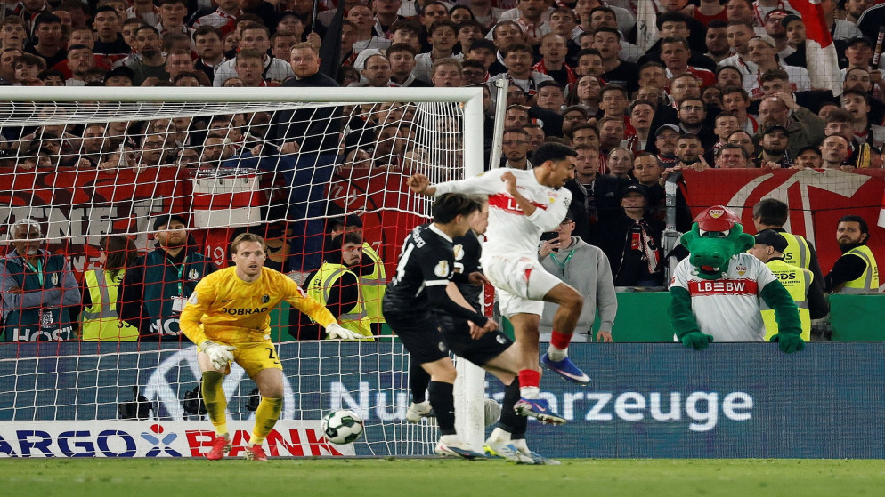 شتوتغارت ينتزع بطاقة نهائي كاس المانيا بفوز مثير على فرايبورغ