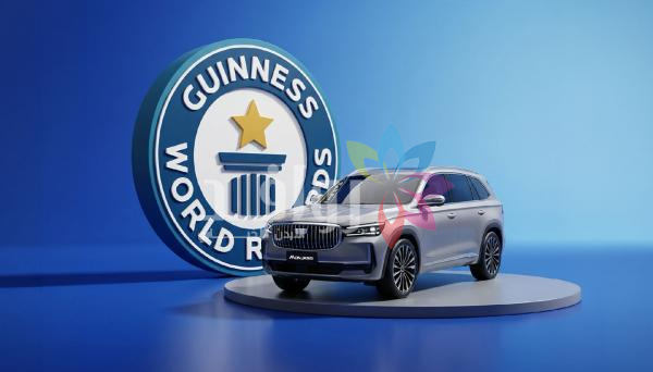 جيلي تدخل موسوعة غينيس وتُعيد رسم مستقبل الهايبرد: كفاءة قياسية وتقنيات ذكاء اصطناعي تقود المنافسة العالمية