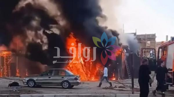 مصر .. النيران تلتهم موقع تصوير مسلسل بيت بابا 2 في مدينة الإنتاج الإعلامي