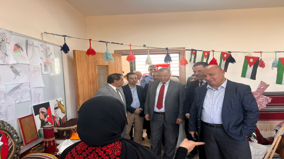 تربية جرش تفتتح ملحقا صفيا بمدرسة ام قنطرة الثانوية