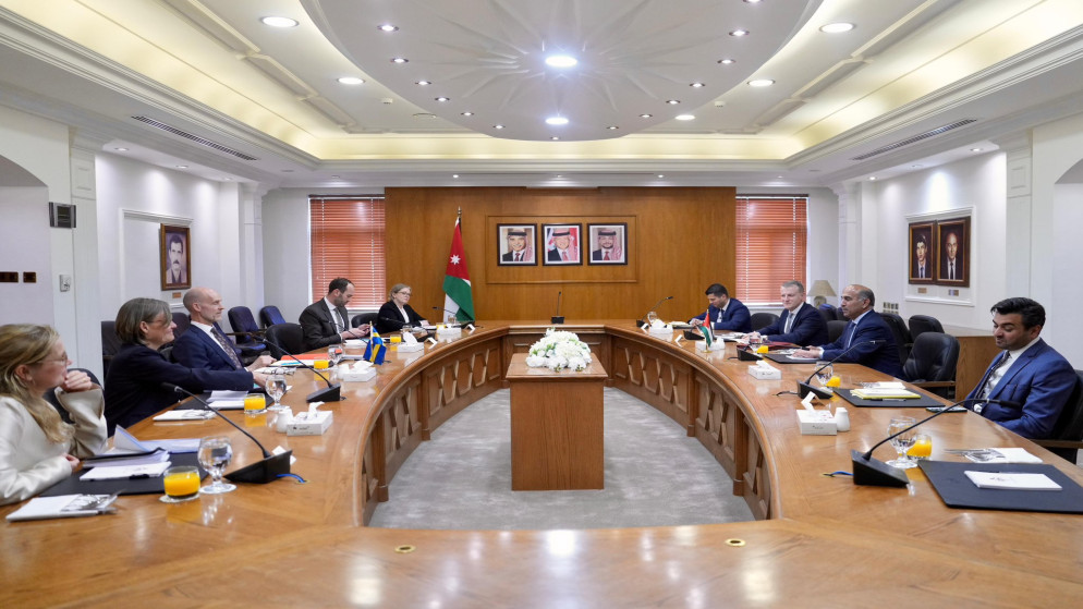 الاردن والسويد يناقشان اخر مستجدات المنطقة وتعزيز العلاقات الثنائية