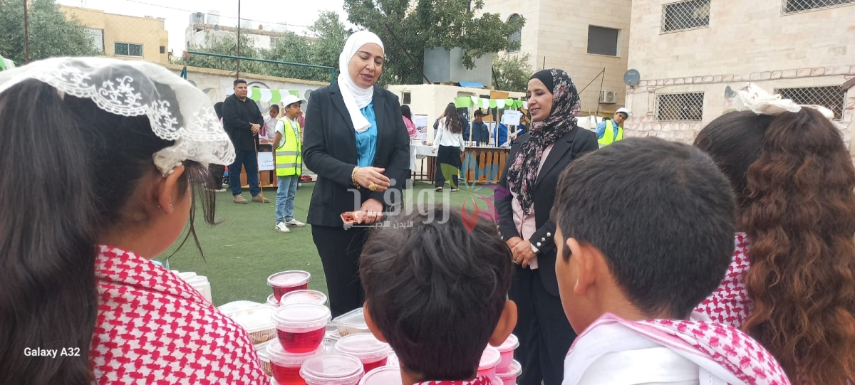 يوم مفتوح ومعرض للتراث وبازار خيري بمدرسة روضة الياقوتة المختلطة الأساسية بمحافظه مادبا.