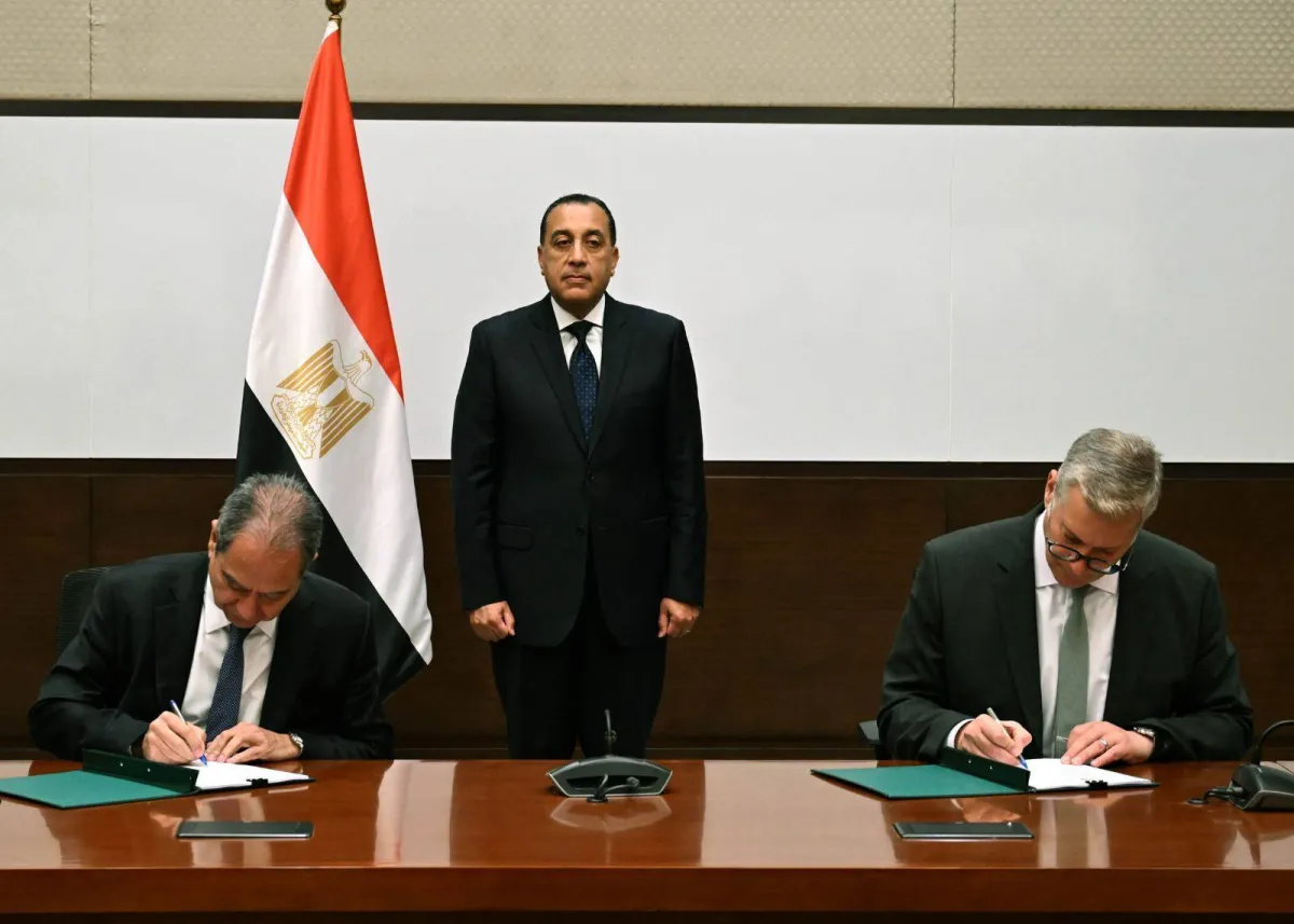مصر توقع اتفاقية تاريخية لاعادة تاهيل شبكات الغاز في لبنان