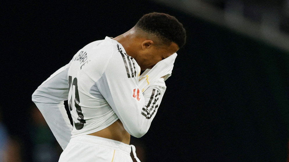 مبابي خارج قائمة ريال مدريد لمواجهة برشلونة في الكلاسيكو