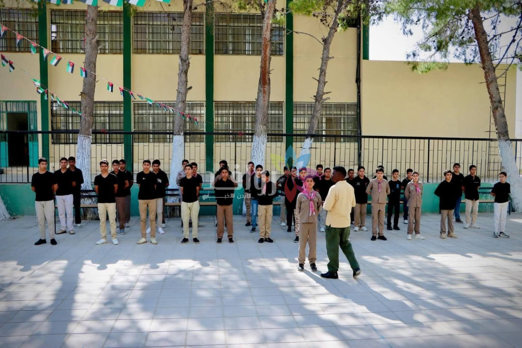 تخريج المرحلة الثامنة عشرة من مشروع التدريب العسكري والتربية الوطنية في تربيه لواء ذيبان لعام 2026