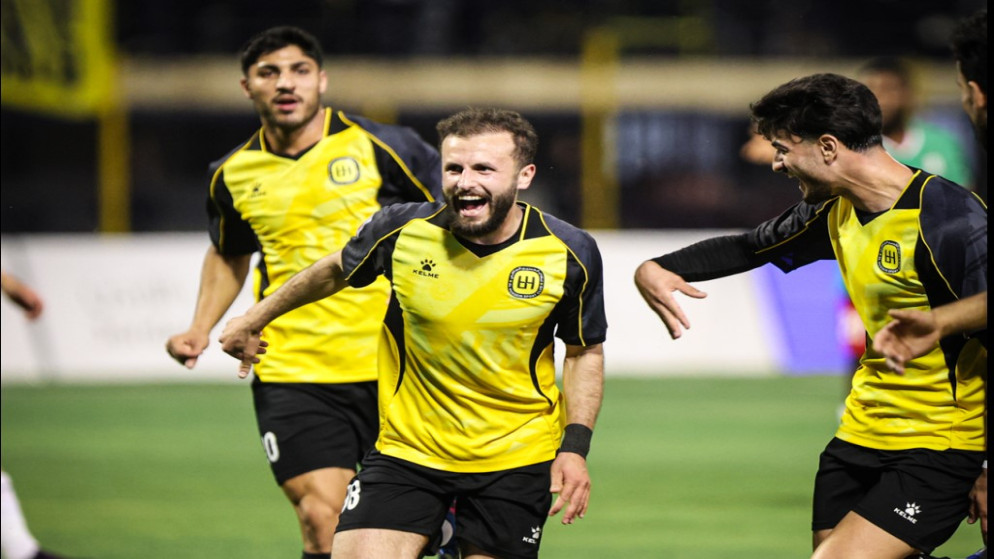 الحسين يسحق الوحدات بثلاثية ويتحدى الرمثا في نهائي كاس الاردن