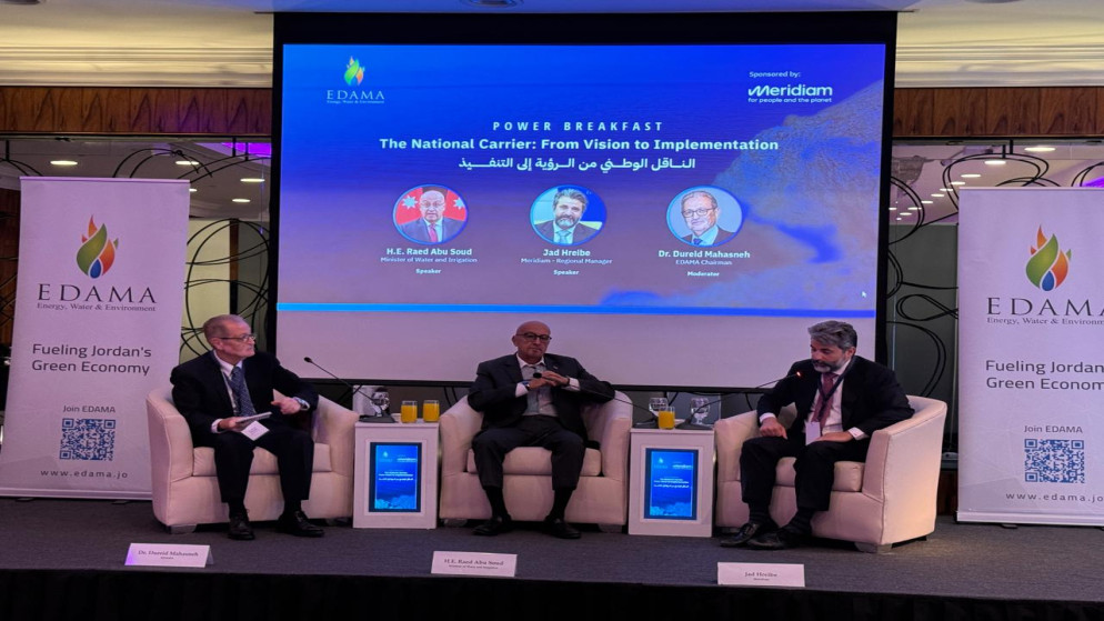 وزير المياه يؤكد: مشروع الناقل الوطني يعزز استقلال الاردن المائي