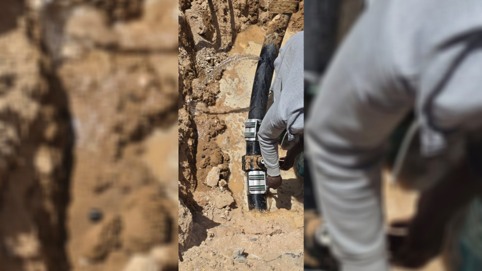 وزارة المياه تضبط اعتداءات على خطوط المياه في الموقر والشونة والرمثا