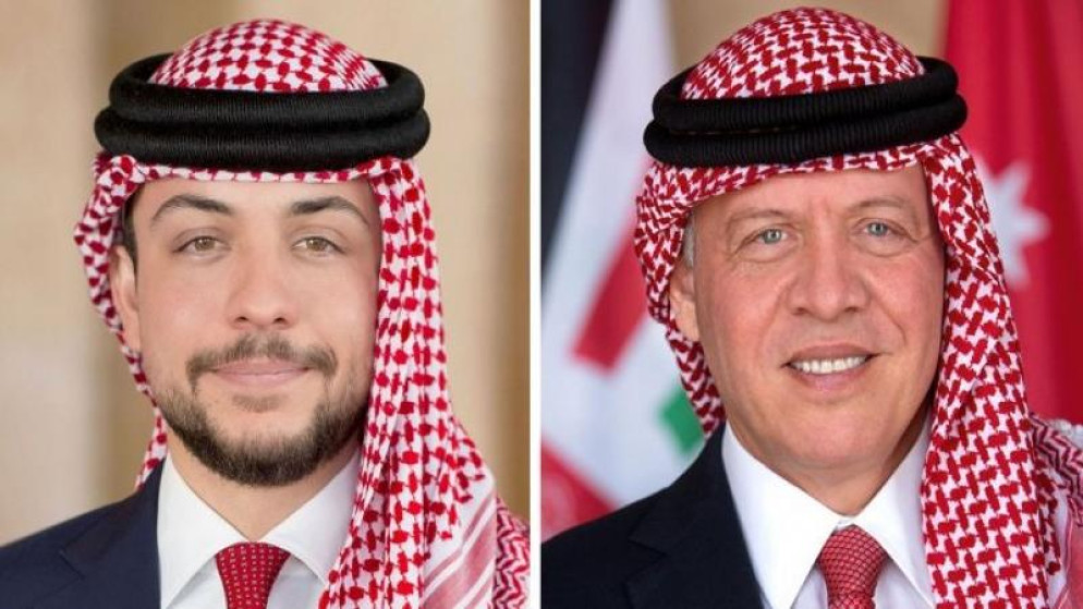 الملك وولي العهد يتلقيان تهاني عيد الاستقلال
