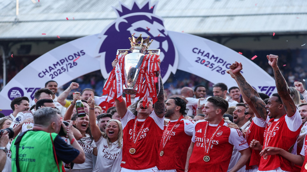 ارتيتا يحتفل بفوز ارسنال بالدوري الانجليزي الممتاز: انتظروا هذا طويلا