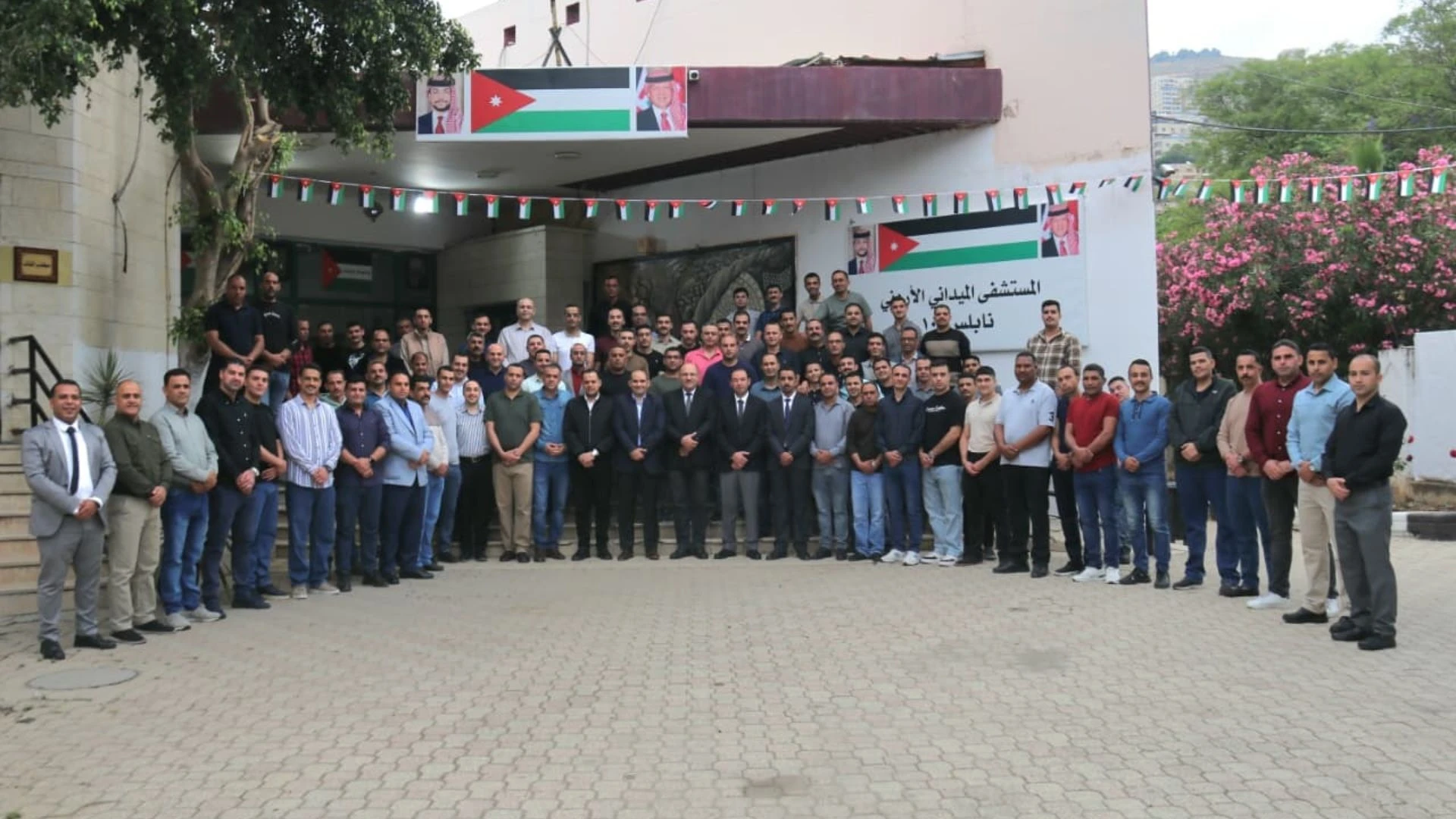 المستشفى الميداني الاردني بنابلس يحتفل بعيد الاضحى ويعزز التلاحم الانساني