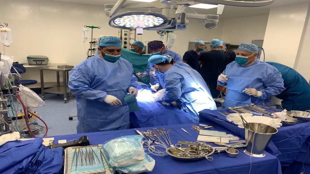 نجاح اول جراحة قلب مفتوح بمستشفى الزرقاء الحكومي