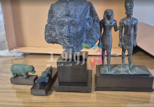 مصر تستعيد أربع قطع أثرية نادرة من الولايات المتحدة