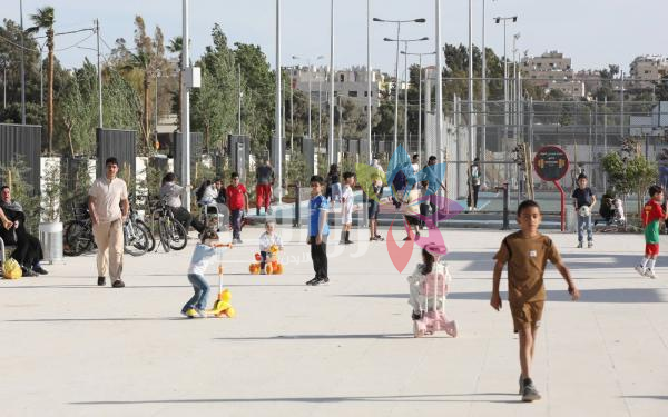 أمانة عمان: تركيب كاميرات مراقبة في المتنزهات