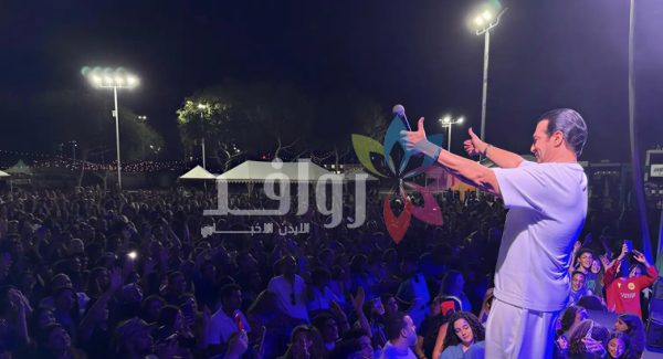 إيهاب توفيق يشعل أجواء مهرجان OC MENA بحفل مكتمل العدد