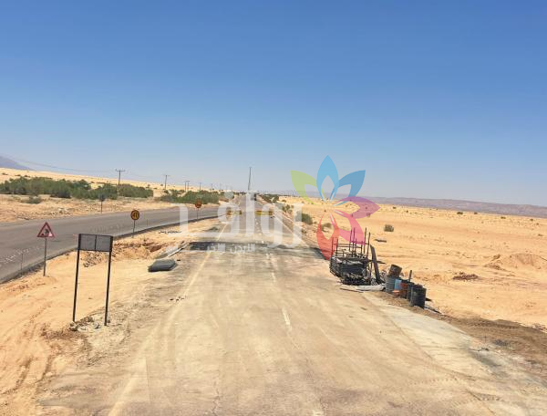 تحويلة مرورية لصيانة جسر الرصيفة على طريق عمان التنموي