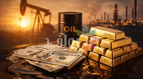 انخفاض أسعار الذهب وارتفاع النفط مع انخفاض مؤشر الدولار عالميا