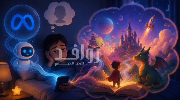 ميتا تختبر تطبيقًا يكتب قصص ما قبل النوم بالذكاء الاصطناعي