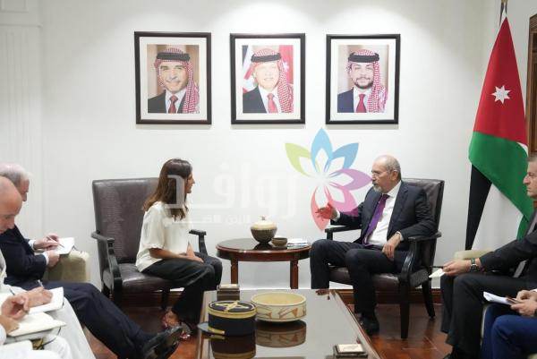 الصفدي وروفو يبحثان العلاقات الثنائية والتطورات الإقليمية