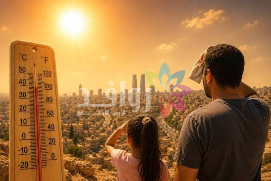 الكتلة الحارة تواصل تأثيرها على المملكة حتى الثلاثاء