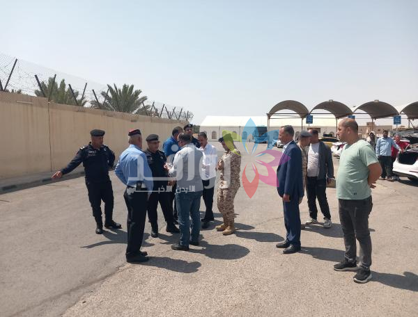 تخصيص مسرب للسرفيس في جسر الملك حسين
