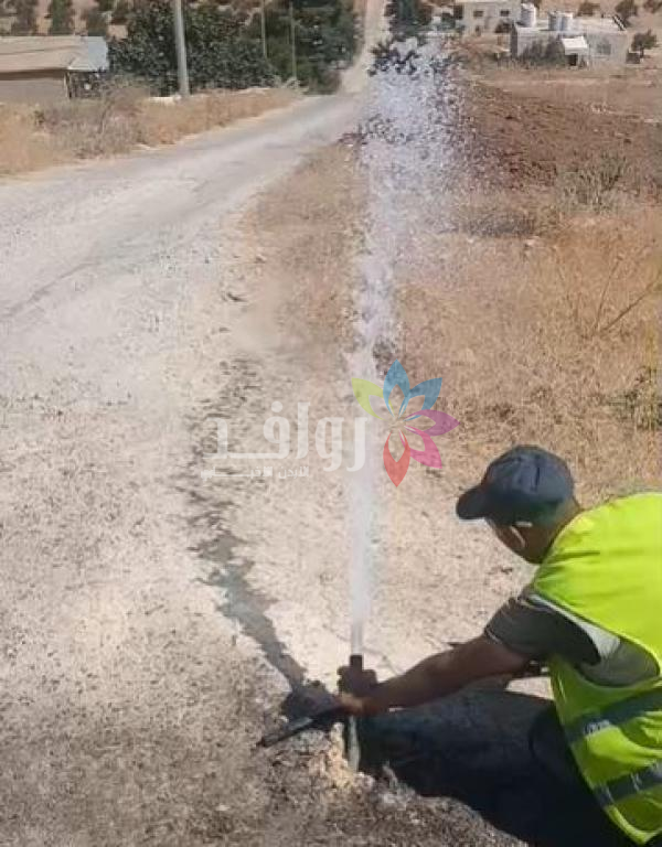 ضبط اعتداءات جديدة على المياه في بيرين تزود 15 منزلا