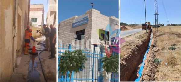 تنفيذ خطوط مياه وصرف صحي في مادبا بـ4 ملايين دينار خلال العام الحالي