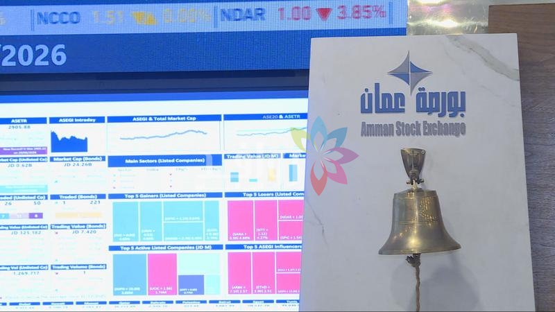 بورصة عمان تغلق تداولاتها على ارتفاع