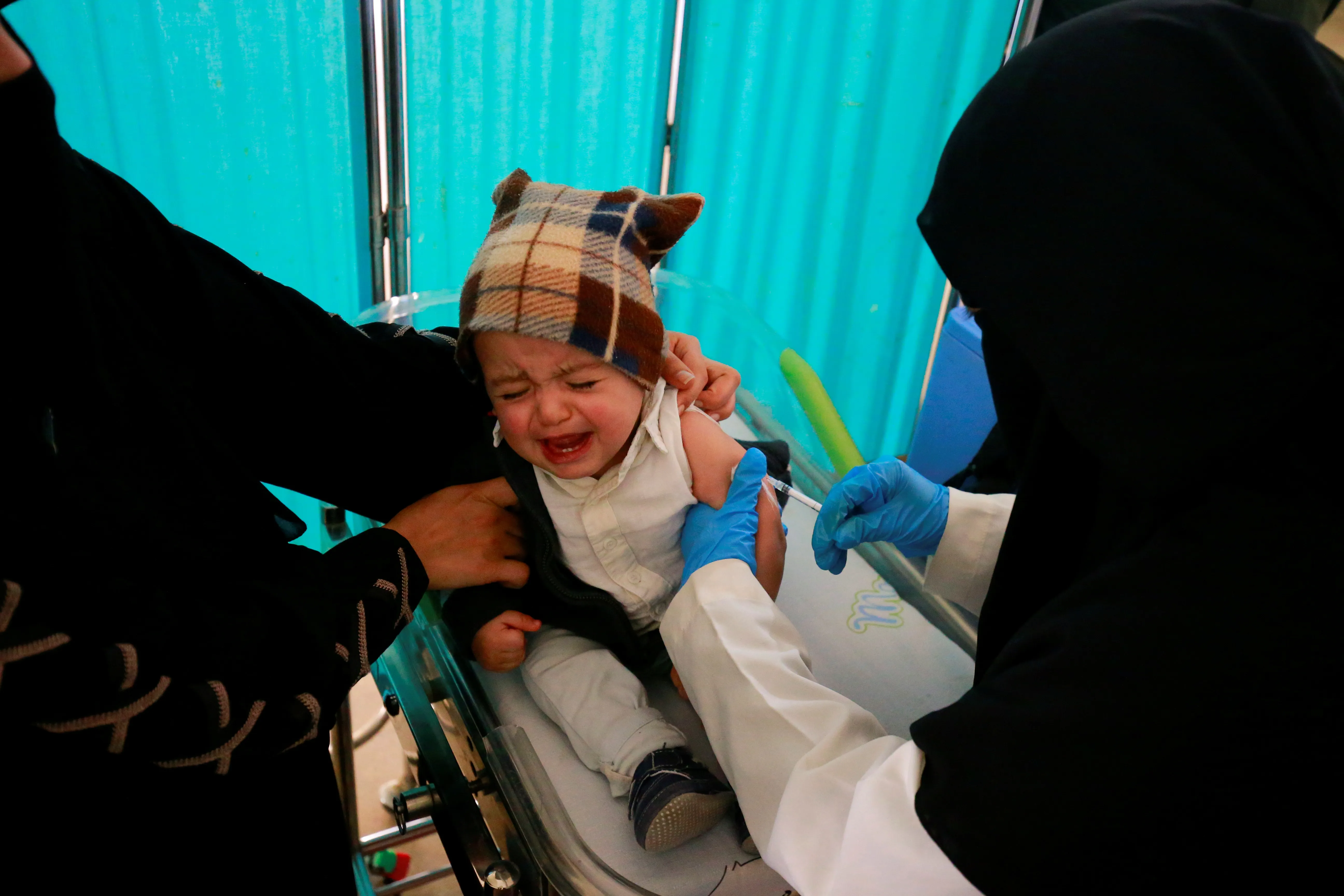 خطر يهدد ملايين الاطفال في اليمن بسبب عرقلة اللقاحات