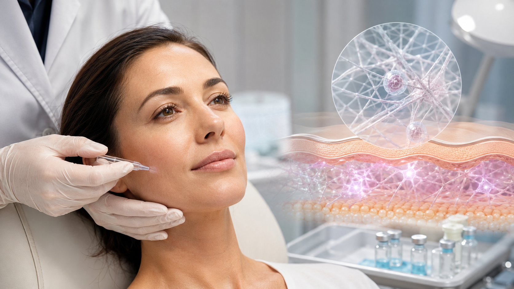 ثورة في عالم التجميل: استخدام الجلد البشري لاعادة شباب البشرة
