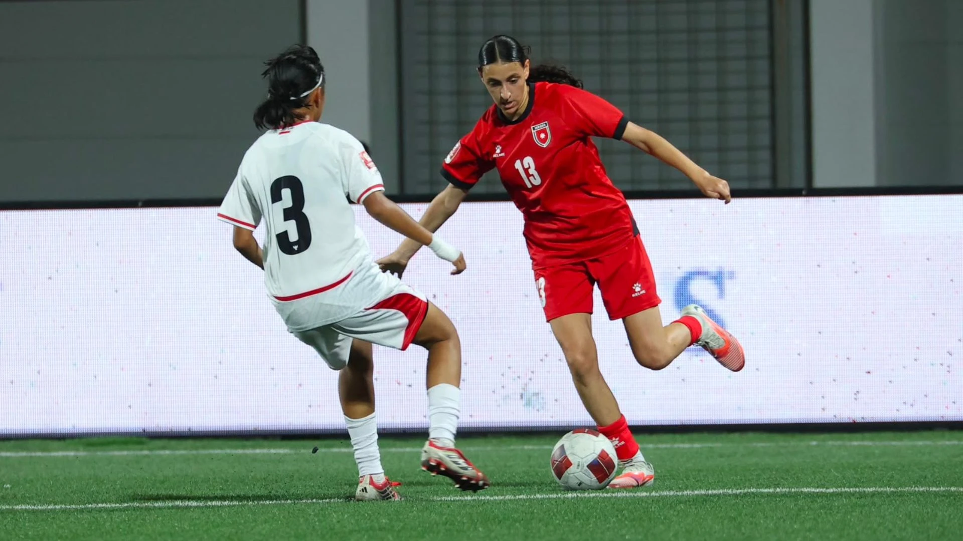 المنتخب النسوي تحت 17 عاما يعبر الى نصف نهائي كاس سريكاندي ميرديكا