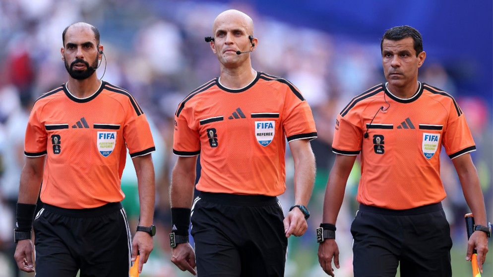 استقبال حافل للحكام الاردنيين بعد انجاز تاريخي في كأس العالم