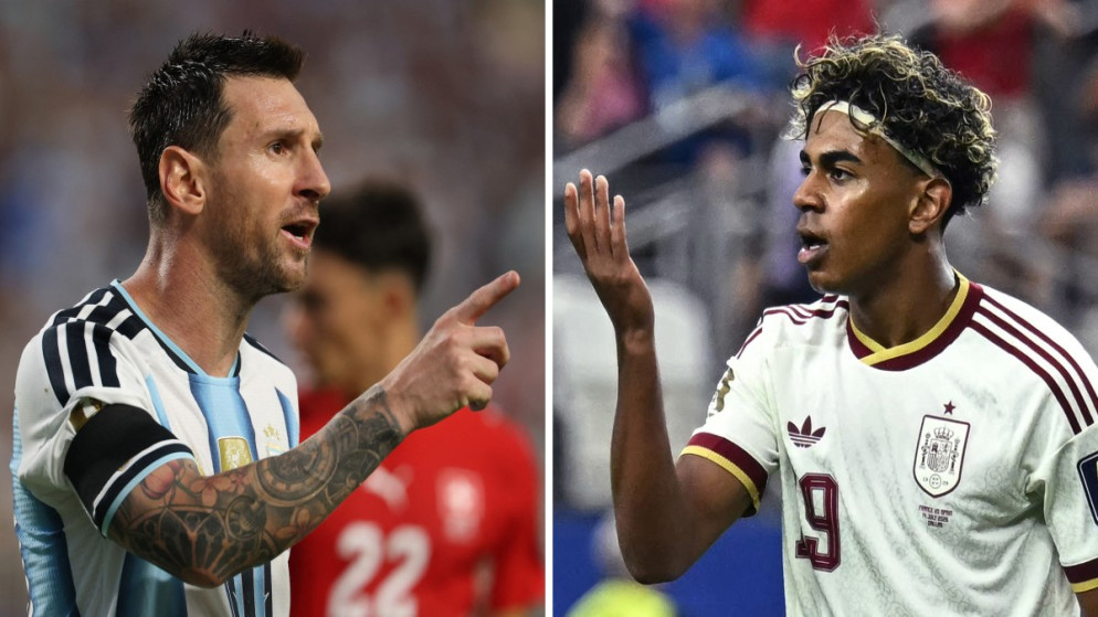 نهائي كأس العالم التاريخي بين اسبانيا والارجنتين صراع العمالقة على اللقب