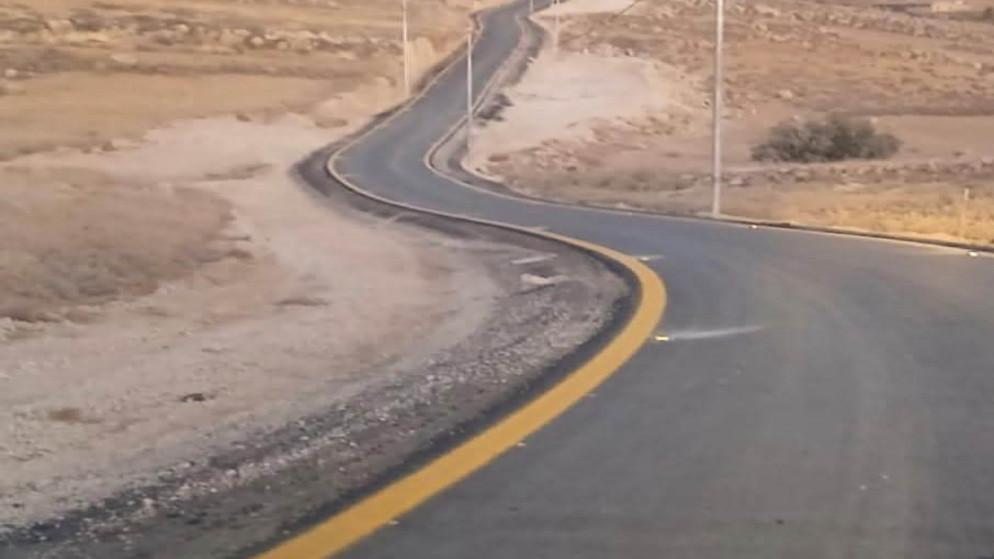 انجاز مشروع طريق المشقر سرابيط ابو هدمة في لواء ناعور