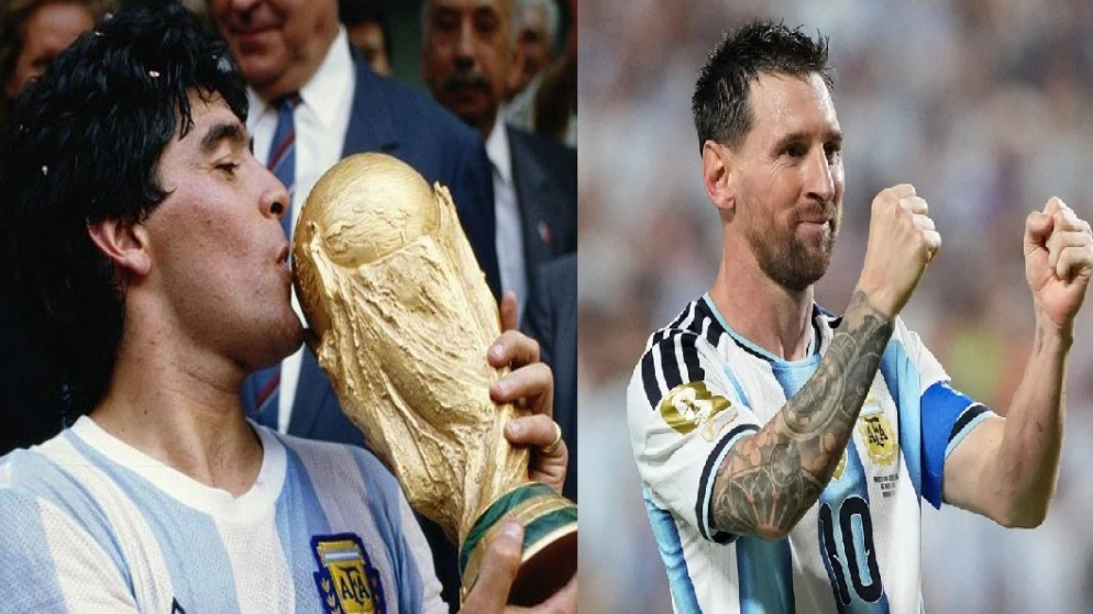 ماك اليستر يستحضر روح مارادونا قبل قمة الارجنتين وانجلترا