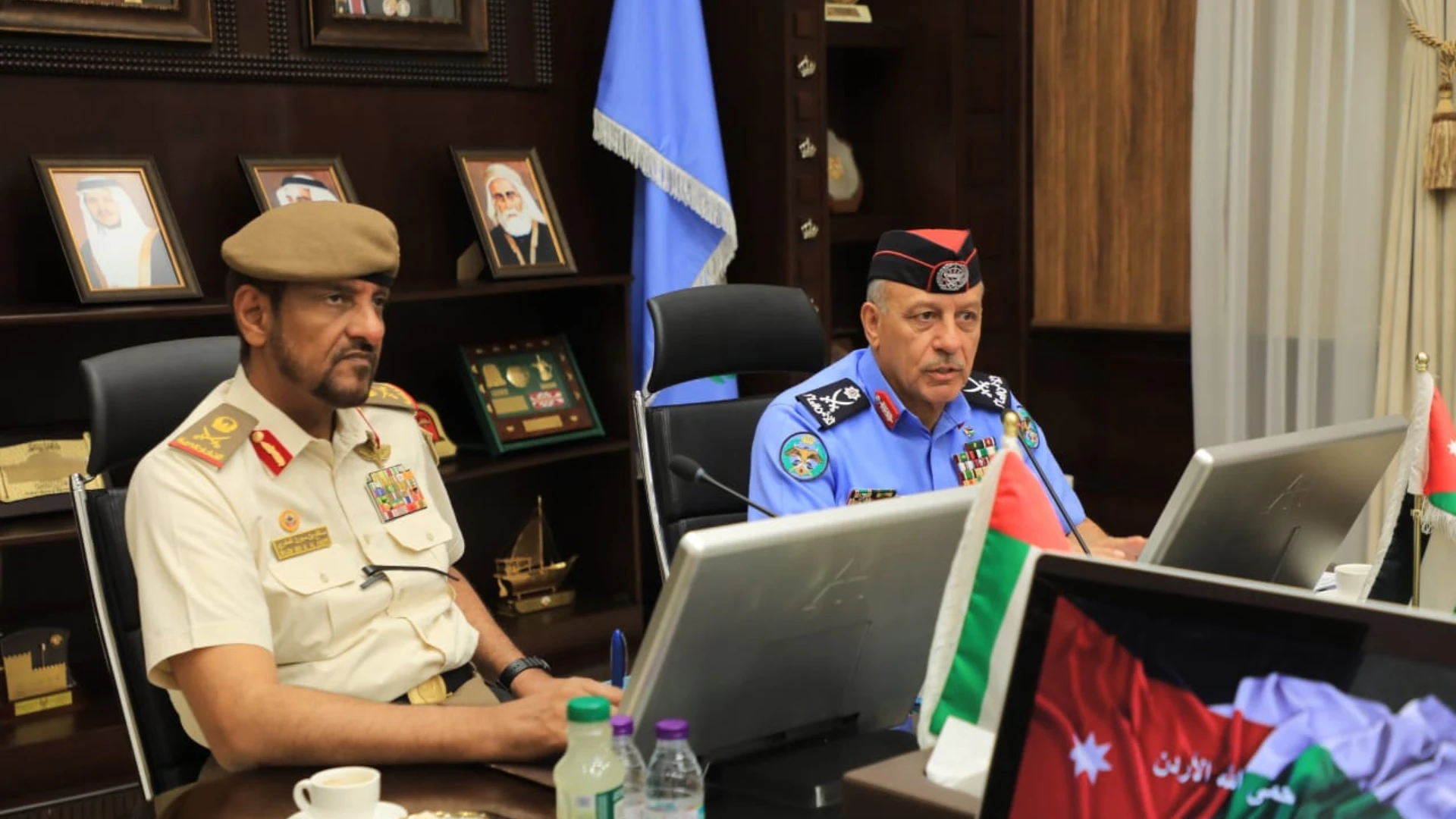 تعاون امني رفيع المستوى بين الاردن والامارات لتعزيز الجاهزية الميدانية
