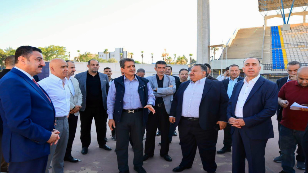 تطوير شامل لملعب الحسن في اربد بجدول زمني محدد
