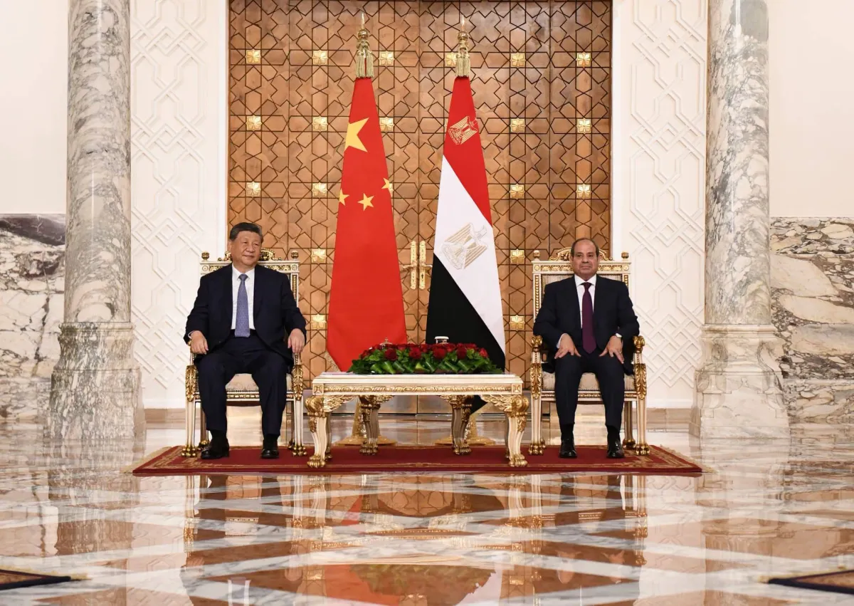 قمة مصرية صينية لتعزيز الشراكة الاستراتيجية وتنسيق المواقف تجاه ازمات المنطقة