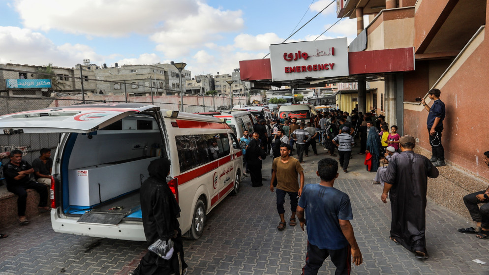 استشهاد فلسطيني واصابة ثلاثة اخرين برصاص الاحتلال شمال خان يونس
