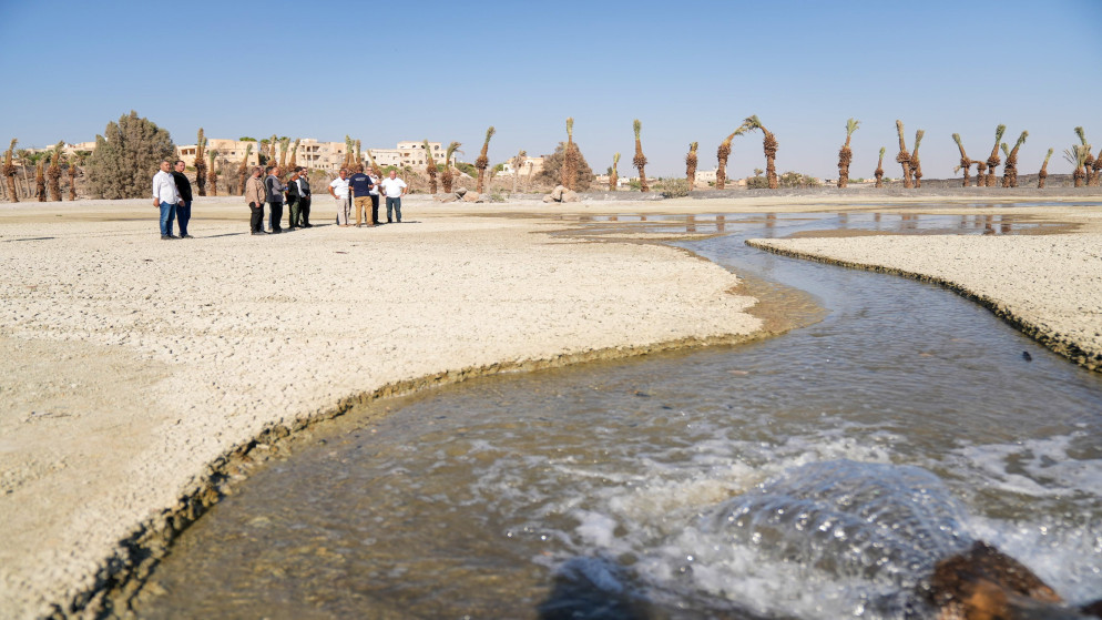 مشروع تطوير الازرق السياحي يعيد احياء الواحات التاريخية